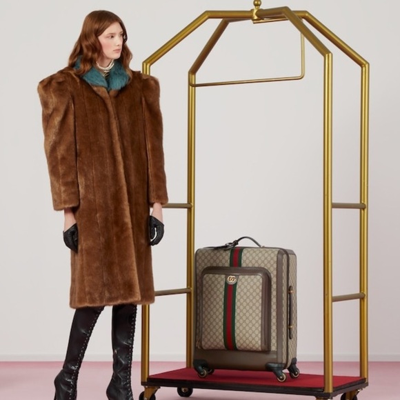 NWT GUCCI SAVOY SMALL CABIN TROLLEY - Picture 11 of 17